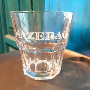 Sazerac Etched Glass
